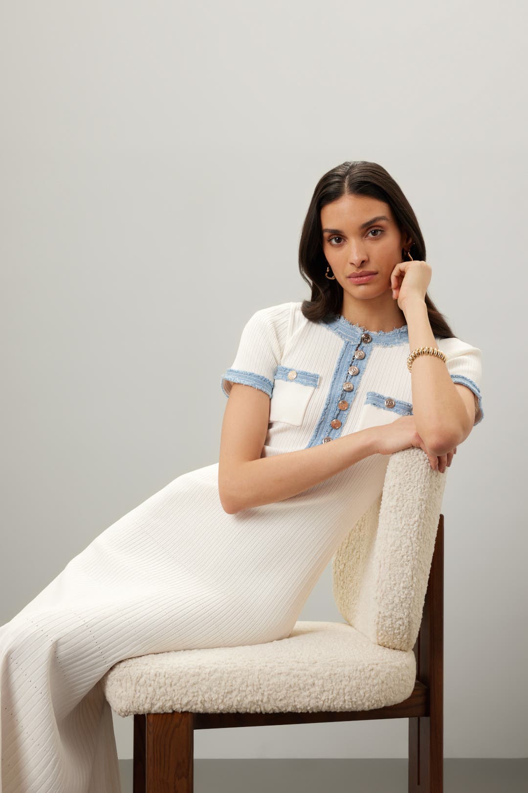 Aura midi dress