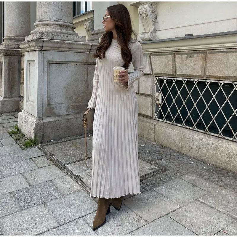 Jen - Elegant mesh maxi dress