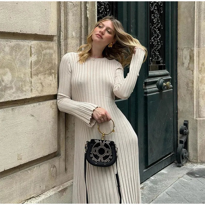 Jen - Elegant mesh maxi dress