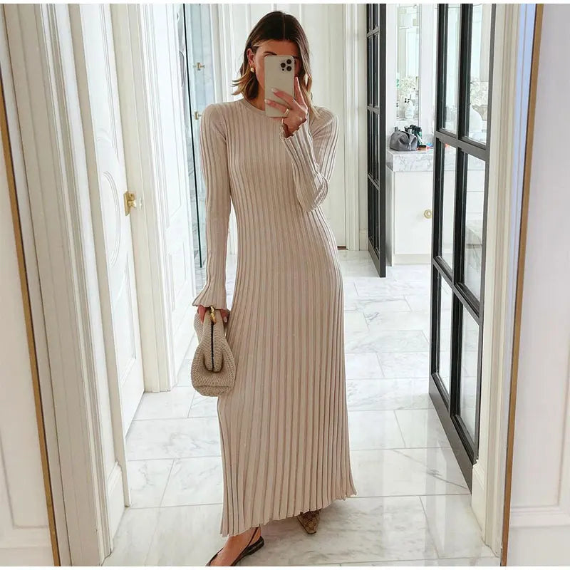 Jen - Elegant mesh maxi dress