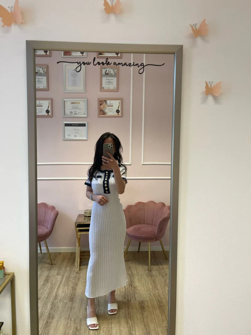Aura midi dress