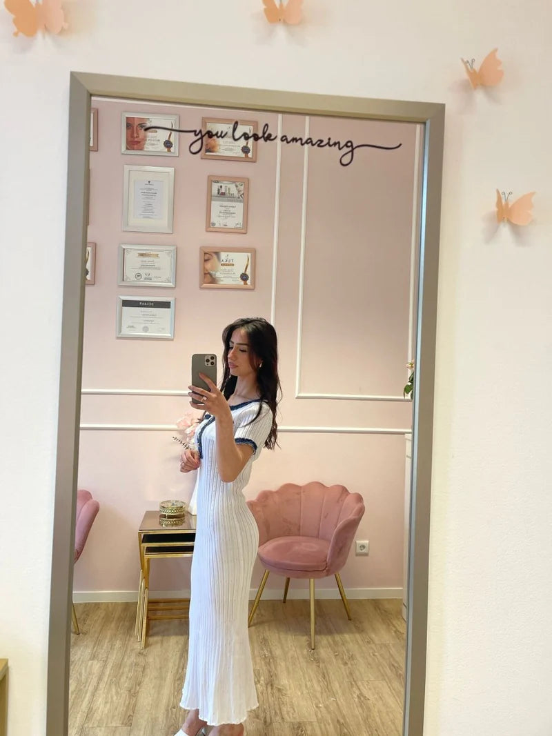 Aura midi dress