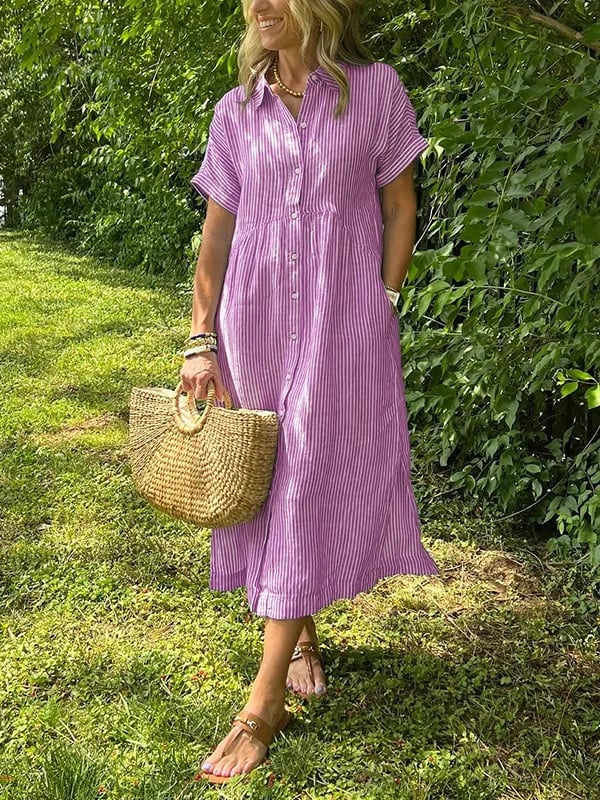 Bea - Summer & Mid-Season Shirt Dress