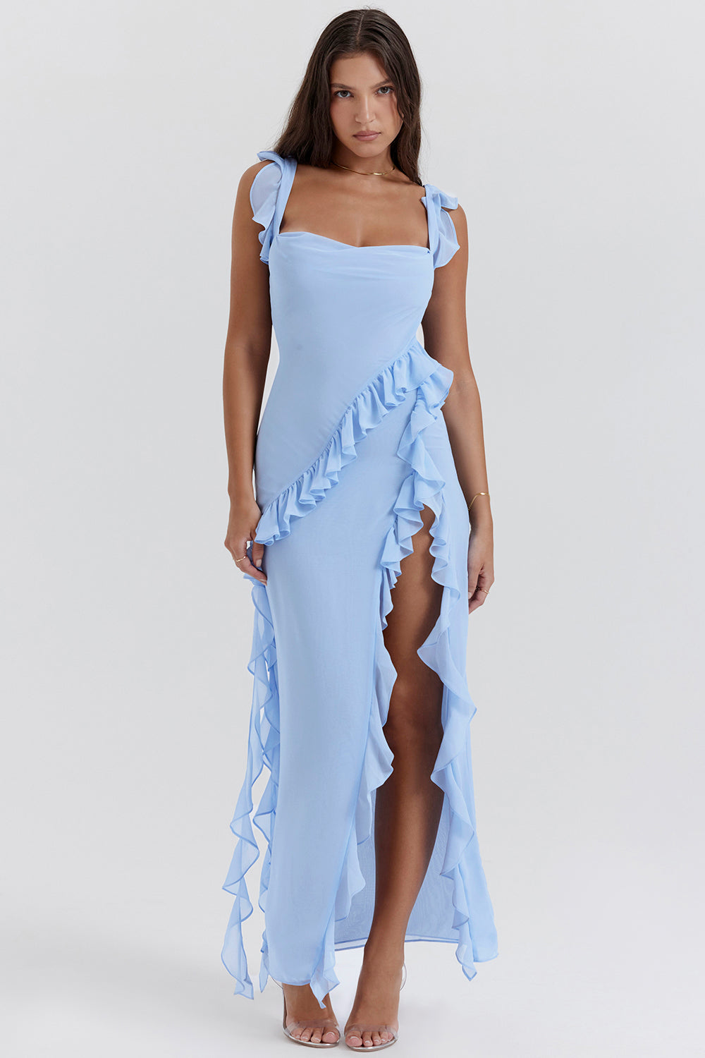 Cruz | Dazzling Ruffle Dress