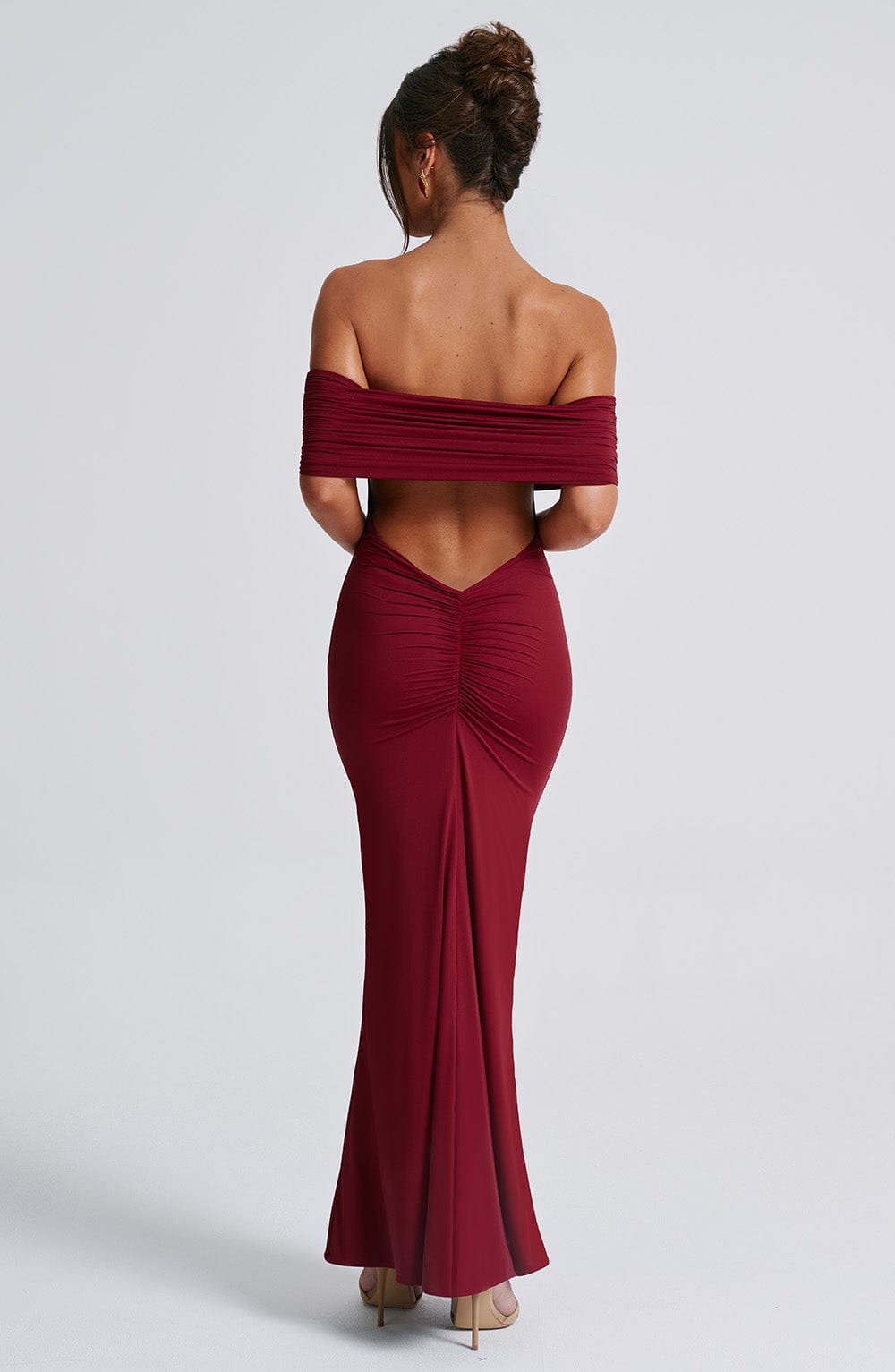 Amélie long dress - Burgundy