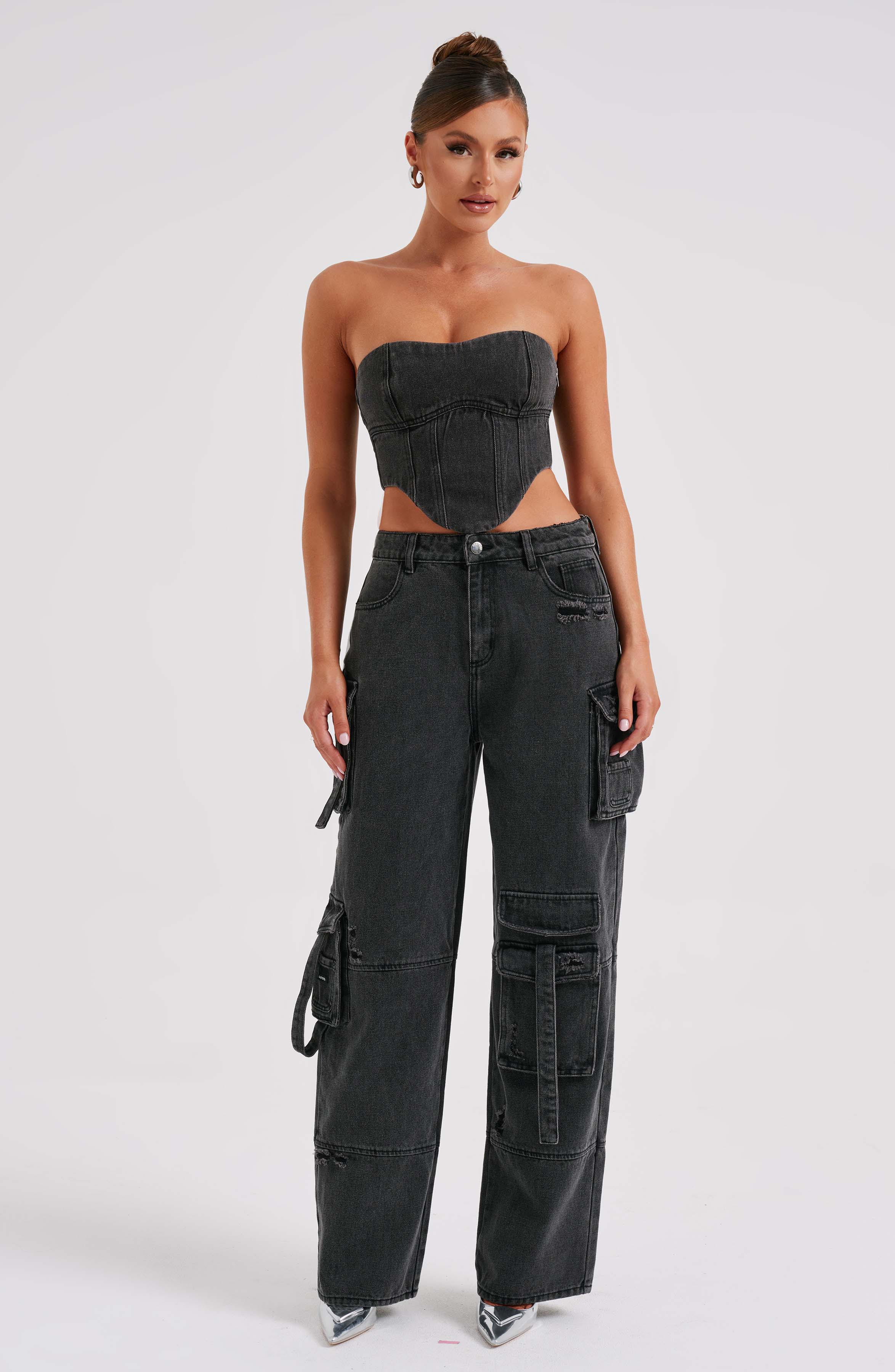 Brooklyn, two-piece with matching top and cargo pants | Edition Etoile
