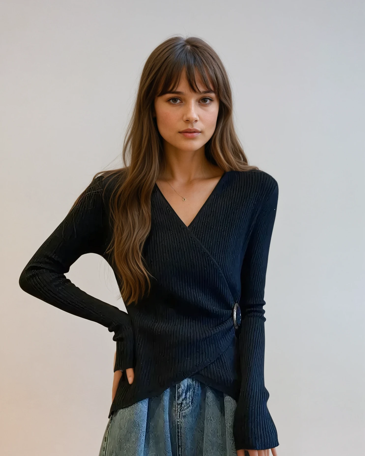 Chloé | Knitted Sweater with Belt