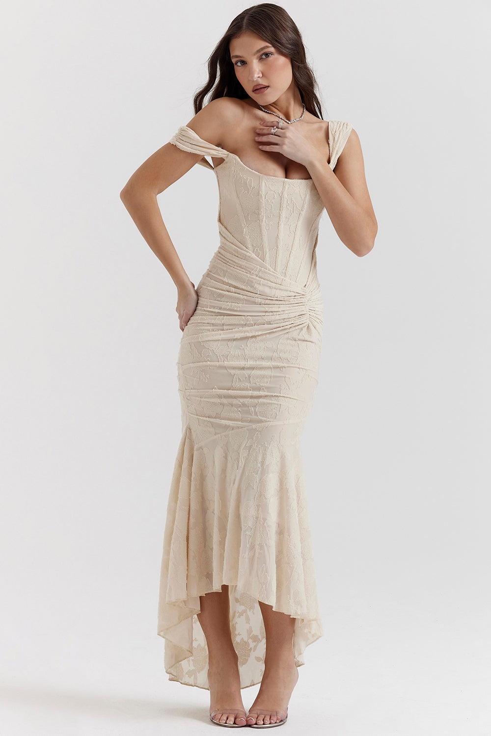 Jolie Lily - Long dress with corset