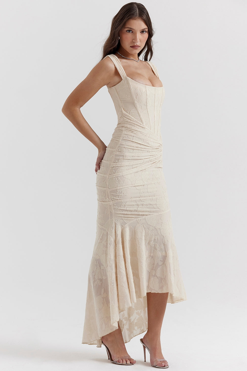 Jolie Lily - Long dress with corset