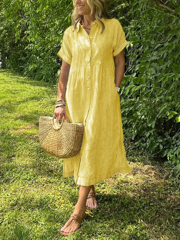 Bea - Summer & Mid-Season Shirt Dress