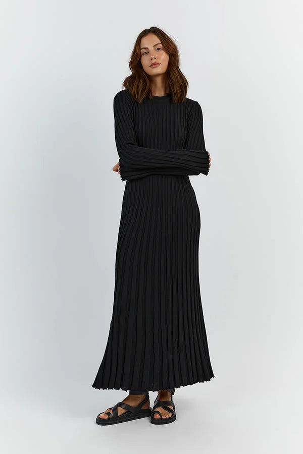 Jen - Elegant mesh maxi dress