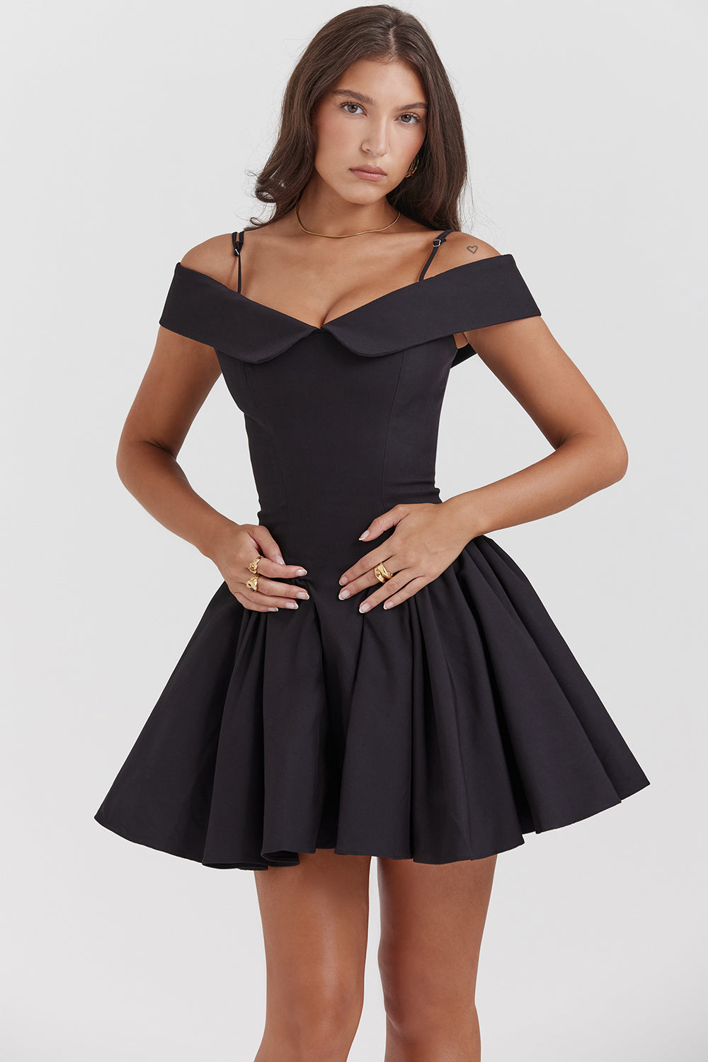 Jolie - Shoulder Pad Dress