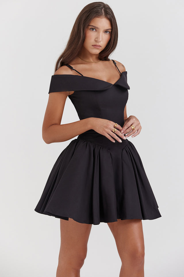 Jolie - Shoulder Pad Dress