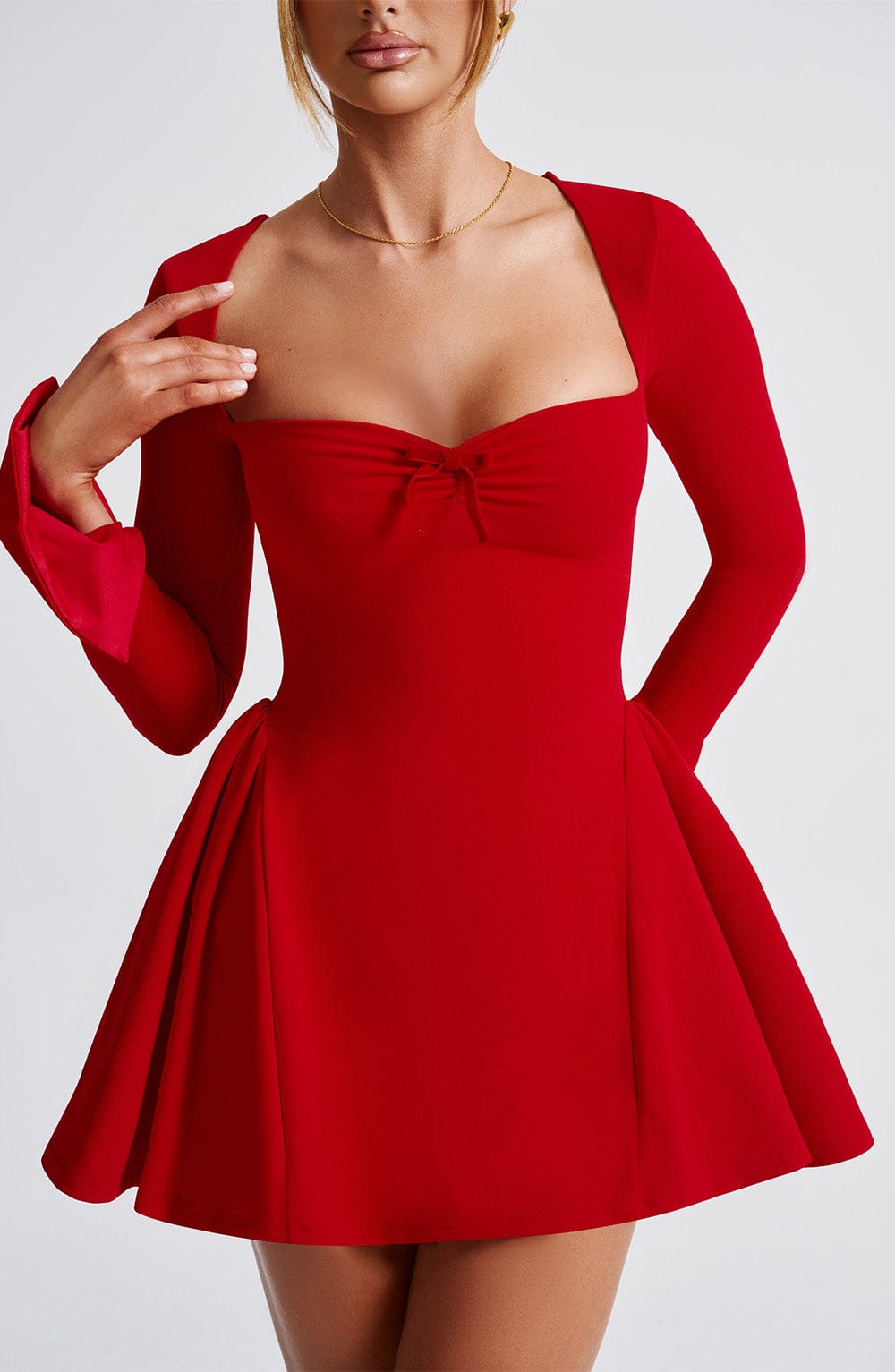 Mini robe Lexa - Rouge