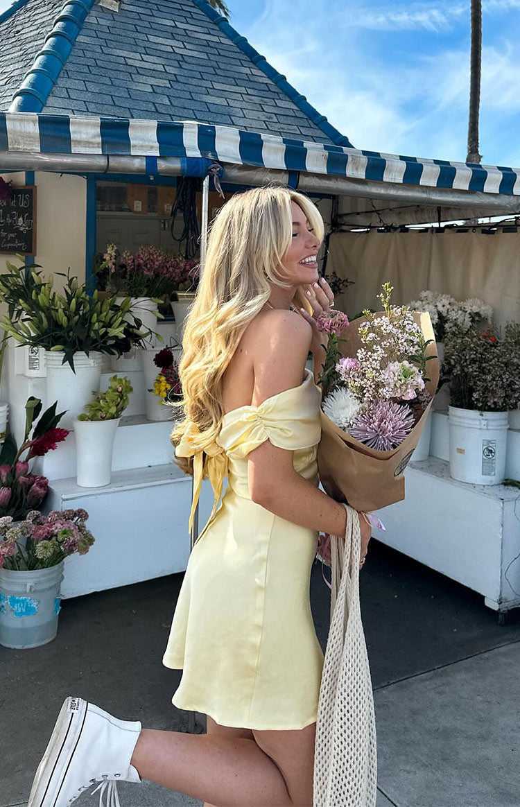 Vida - Off-the-shoulder mini dress