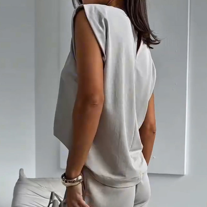 Fiona™ | T-shirt & Wide Leg Pants Set